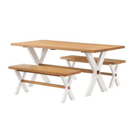 Alaterre Furniture 72 W X 34 L X 30 H ACCH012264WH